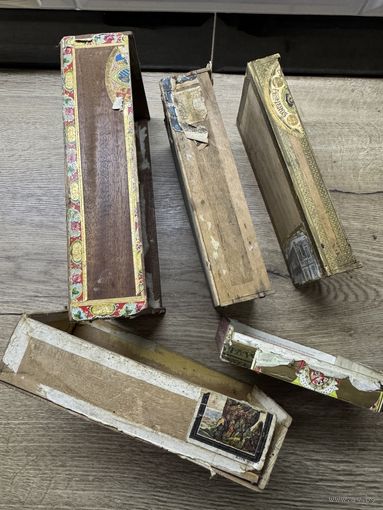 Коробки от сигар.цена за все.