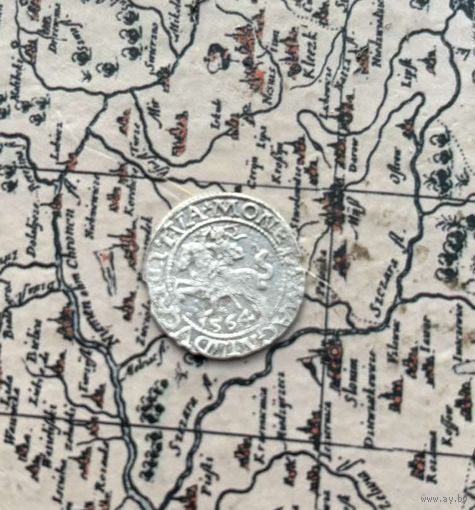 Полугрош 1564 г. Хороший.