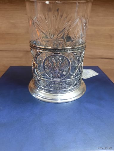 Подстаканник серебро 925 пробы.