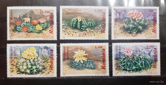 Румыния. 1997 год. Флора. Кактусы (1055)