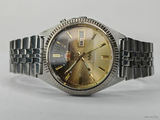 Часы Orient Cristal 21 камень. Браслет оригинал. На ходу. С рубля