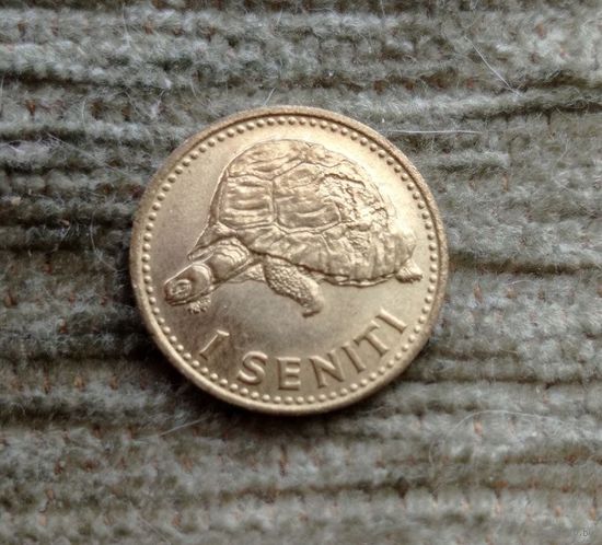 Werty71 ТОНГА 1 сенити 1974 Черепаха