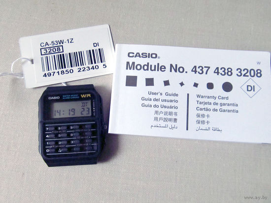 Часы Casio CA-53W-1Z 3208 Оригинал Винтаж