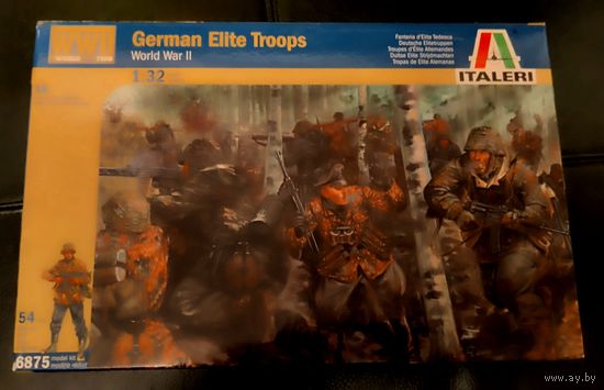 Сборная модель ВОВ ITALERI 1/32 Немецкий Элитный отряд 6875