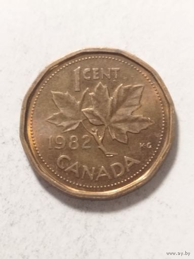 Канада 1 цент 1982