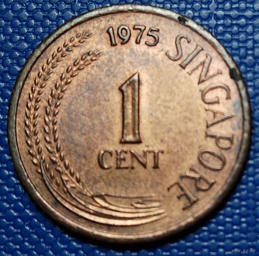 Сингапур 1 цент 1975 г.