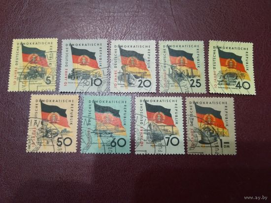 ГДР 1959г. 10 лет ГДР.