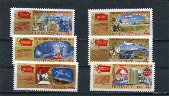 СССР 1981. Решения съезда - в жизнь