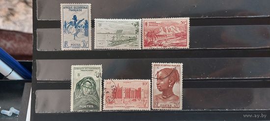 РАСПРОДАЖА ФРАНЦИЯ 1947г. Западная Африка. Чист*