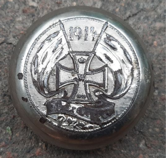 До 30 декабря пересыл по Беларуси бесплатно. Корпус пыльник для часов, Железный крест In Treue fest ПМВ Бавария. ОРИГИНАЛ.