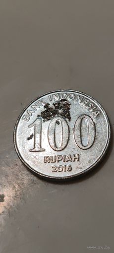 Индонезия 100 рупиан 2016