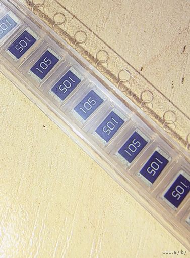 2010. 1 МОм ((лот 50 шт)) 0,5Вт Резисторы чип SMD 1Мом