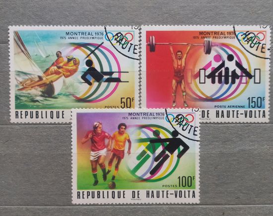 Верхняя Вольта. 1976г. Спорт.