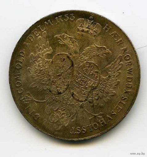 Рубль Альбертусталер 1753