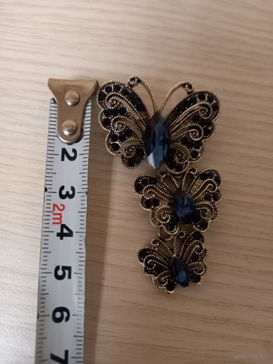 Брошь бабочки