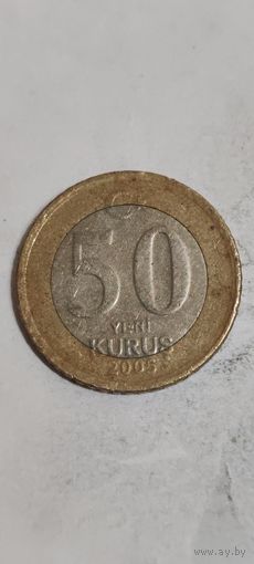 Турция 50 Куруш 2005