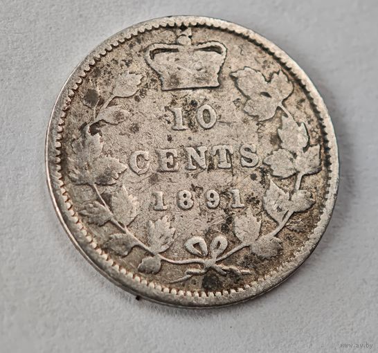 1891 год Канада серебро