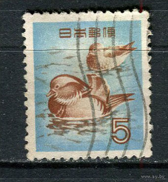 Япония - 1955/1967 - Мандаринка - [Mi. 643A] - полная серия - 1 марка. Гашеная.  (Лот 67Hk)-T41P40