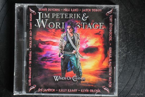 Jim Peterik & World Stage – Winds Of Change (2019, CD)
