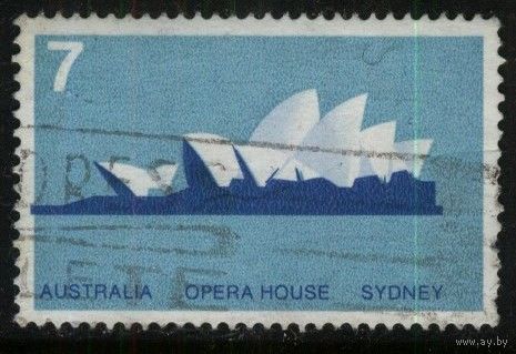 Австралия - 1973 [Mi. 537] Гашеная (AU13)