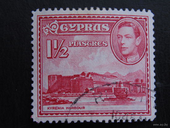 Кипр 1938 г. Король Георг VI.