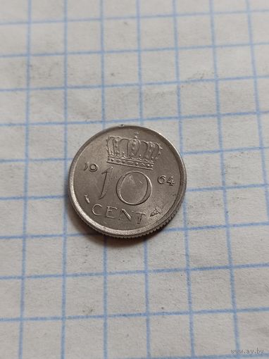 10 центов 1964 года