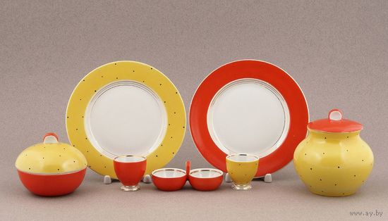 Набор для завтрака фарфор фабрики Довбыш