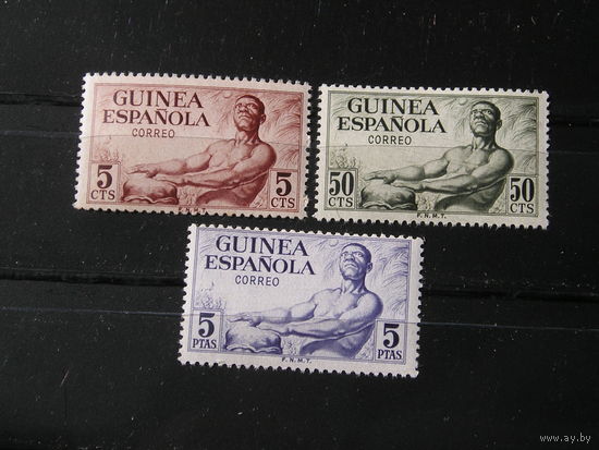 Испанская Гвинея 1952 Туземец