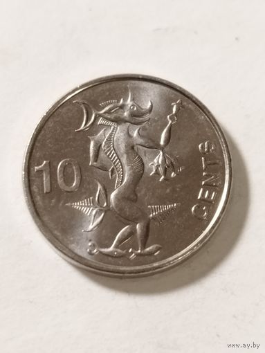 Саломоновы острова 10 центов 2012