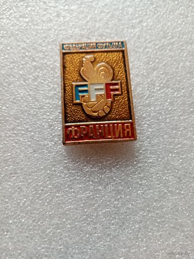 Значок федерация футбола ФРАНЦИЯ