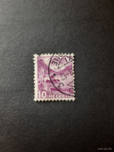 Швейцария. Стандарт. 1936г. гашеная