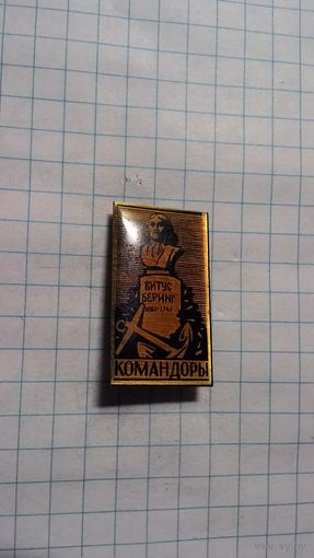 Командоры. Памятник Витусу Берингу.