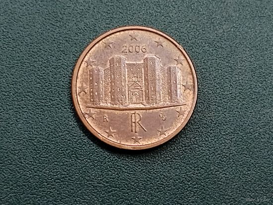 1 евроцент Италия.