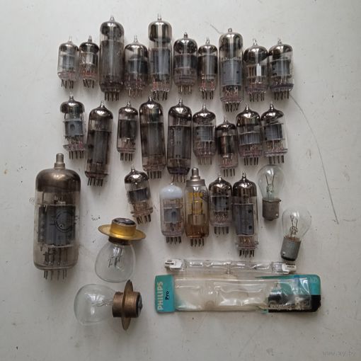 Радиолампы и лампы 30 шт.