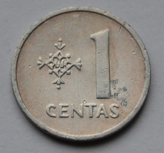 Литва, 1 цент 1991 г.