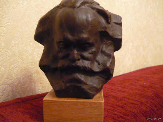 Бюст Карла Маркса (фарфор,мейссон)