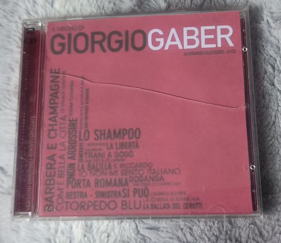 CD Giorgio Gaber Il Meglio Di Giorgio Gaber 2CD 2009