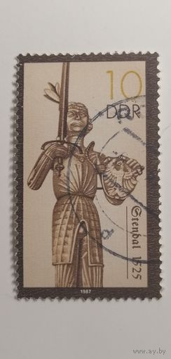 ГДР 1987. Статуи Роланда
