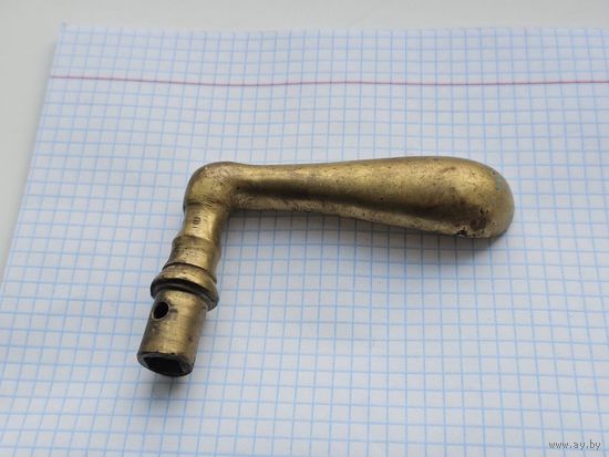 Винтаж. Дверная ручка (бронза?)