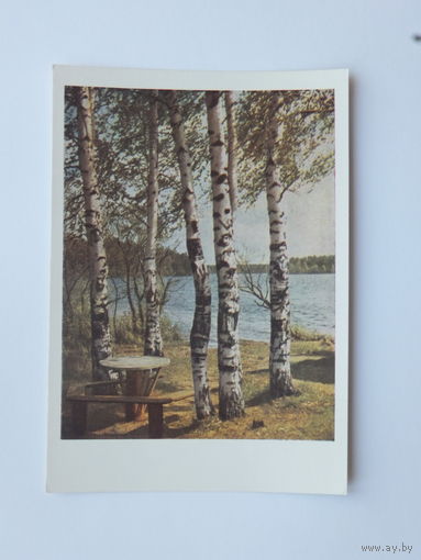 Панов пейзаж 1963  10х15    см