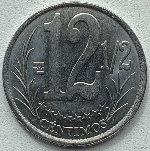 Венесуэла 12,5 сентимо 2007 г.