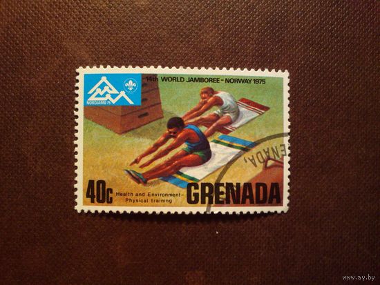 Гренада 1975 г.14-й Всемирный слет скаутов ./18а/