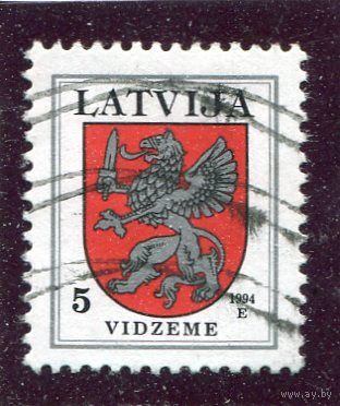 Латвия. Стандарт. Герб. Вып.1994