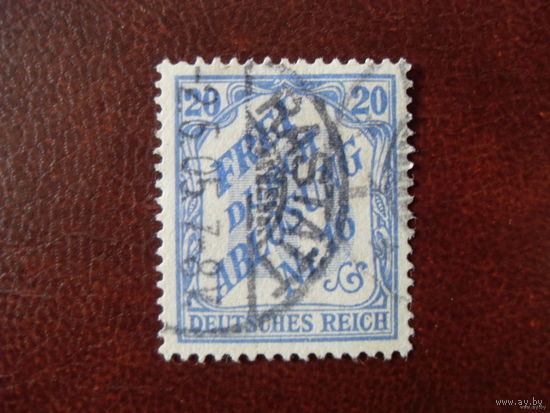 DR-DI 1905 Рейх. Германия. Mi.13 (Mi.4 euro)