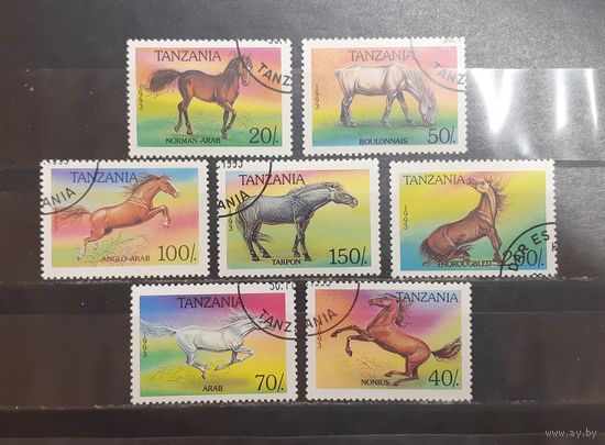 Танзания. 1993 год. Фауна. Лошади (1046)
