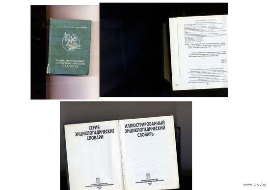 КНИГА,  ИЛЛЮСТРИРОВАНЫЙ ЭНЦИКЛОПЕДИЧЕСКИЙ СЛОВАРЬ, М. 2001,  1439 стр., составитель ГОРКИН