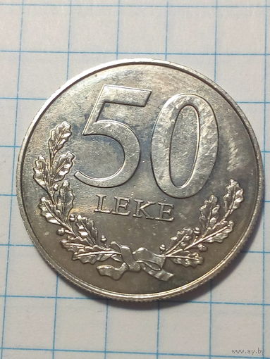 50 лек Албания 2000 год