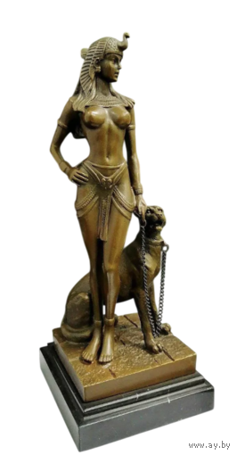 Красивая скульптура Клеопатра Европа Бронза