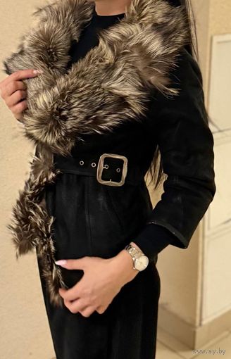 Дубленка рукав 34 размер 44