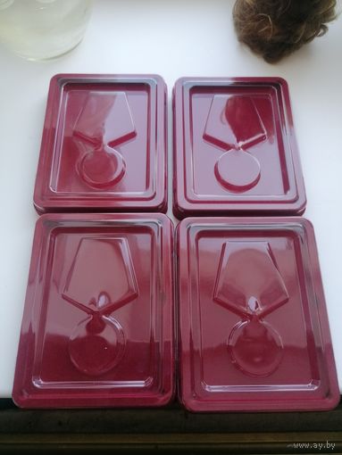 4 футляра для медалей и документа, цена за все 4шт